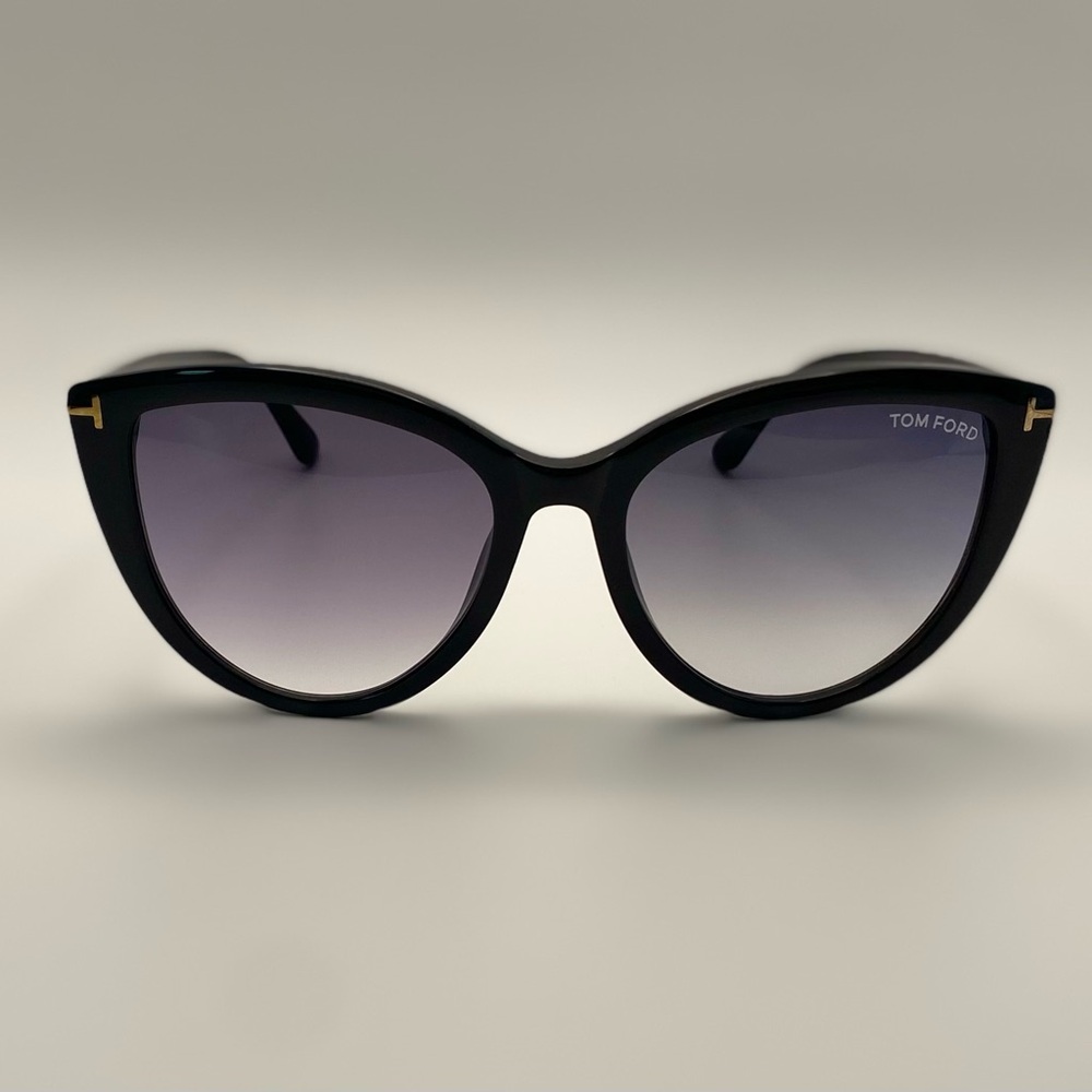 Tom Ford Black Cat-Eye Sunglasses